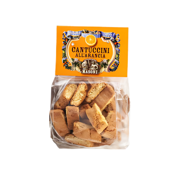 Cantuccini de Toscane IGP à l'ORANGE 250 gr