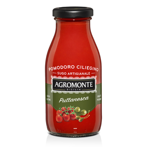 Sauce tomate cerise à la puttanesca 260 gr