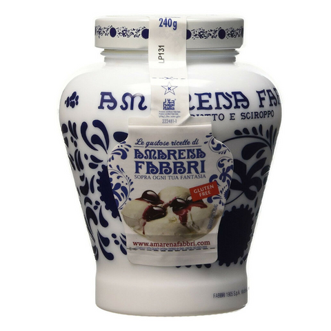 Cerises Amarena Fabbri 600 gr pot en opaline