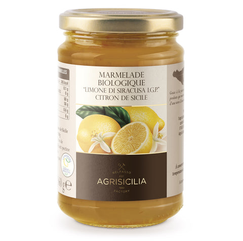 Marmelade de citron de Syracuse IGP Bio 370 gr