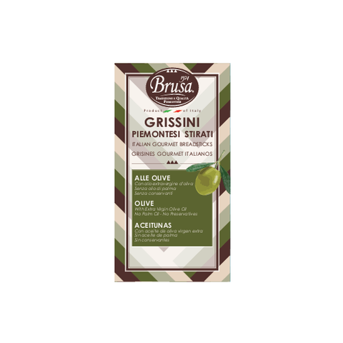 Gressins aux olives 200 gr