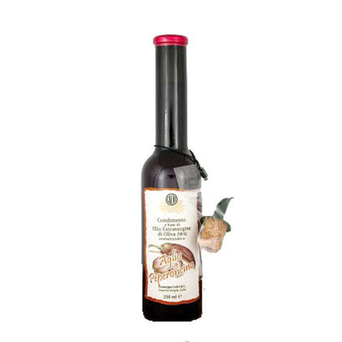 Huile d'olive ail et piment BIO 250 ml