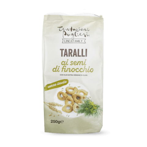 Taralli au fenouil 250 gr