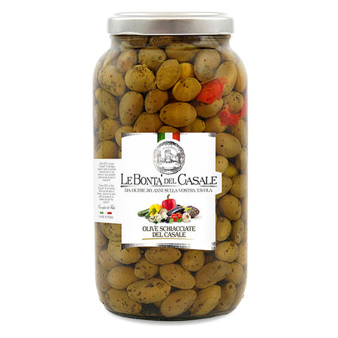 Olives vertes schiacciate 3100  ml