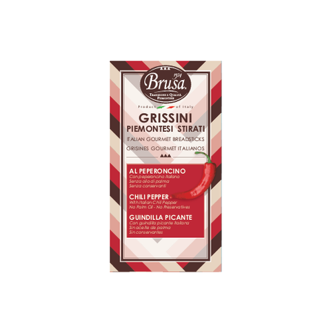 Gressins au piment 140 gr