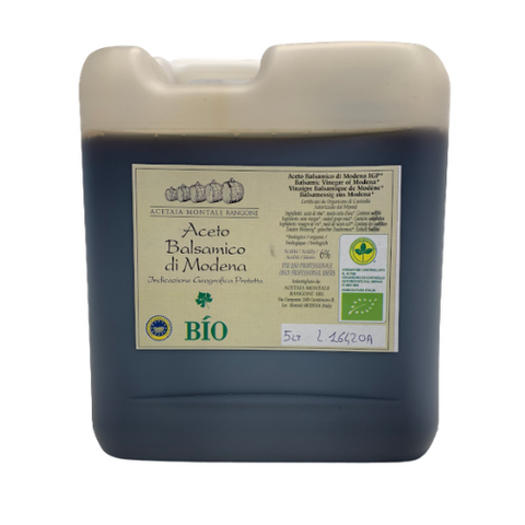 Vinaigre balsamique de Modène 1 foglia BIO 5 L