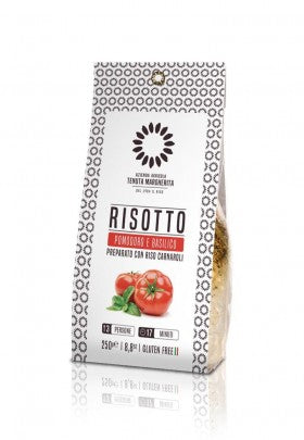 Risotto à la tomate et basilic 250 gr